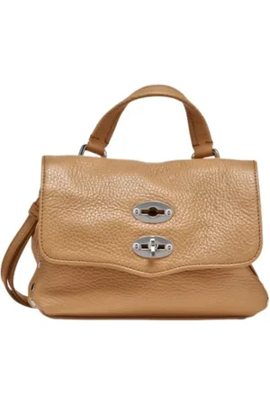 Zanellato Dames, Tassen, Bruin, Maat: ONE Size Leer