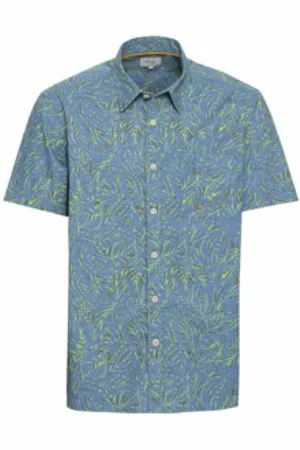 Camel Active Heren, Overhemden, Blauw, Maat: M