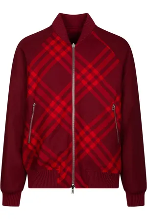 Burberry Heren, Jassen, Rood, Maat: L Katoen