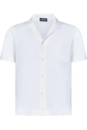 DRUMOHR Heren, Overhemden, Wit, Maat: XL