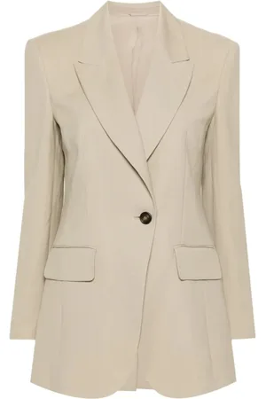 Brunello Cucinelli Dames, Jassen, , Maat: M Linnen