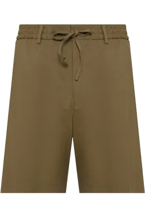 HUGO BOSS Heren, Korte broeken, Groen, Maat: S Linnen