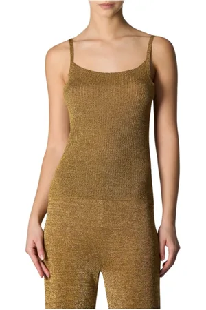 Roberto Collina Dames, Truien, Bruin, Maat: S Viscose