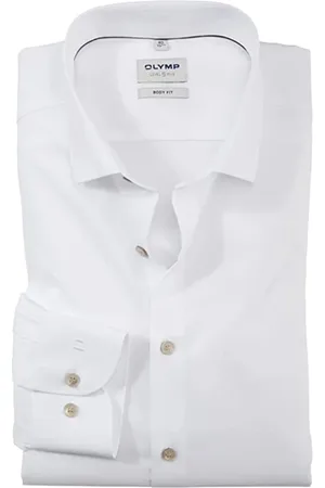 Olymp Heren, Overhemden, Wit, Maat: XL