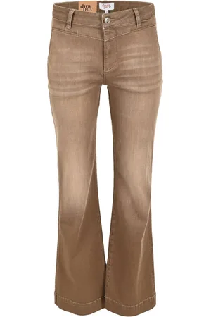 DNM Dames, Jeans, Bruin, Maat: W31
