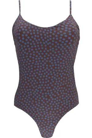 FISICO Dames, Badkleding, Bruin, Maat: S