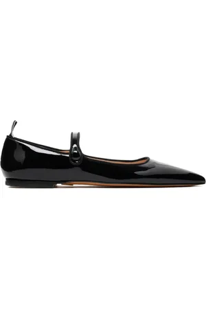 Thom Browne Dames, Schoenen, Zwart, Maat: 36 1/2 EU Leer