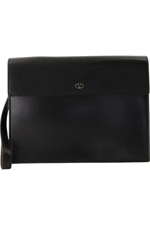 VALENTINO GARAVANI Heren, Tassen, Zwart, Maat: ONE Size Leer