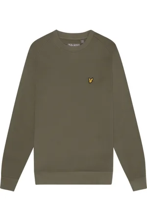 Lyle & Scott Heren, Sweatshirts & Hoodies, Groen, Maat: L Fleece