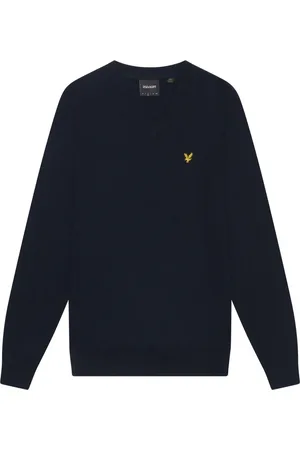 Lyle & Scott Heren, Truien, Blauw, Maat: XL Katoen