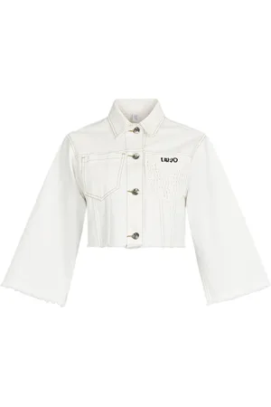Liu Jo Dames, Jassen, Wit, Maat: XS Katoen