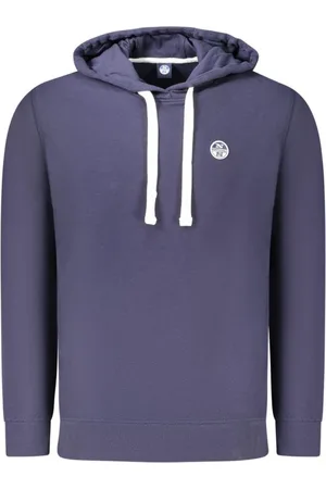 North Sails Heren, Sweatshirts & Hoodies, Blauw, Maat: S Katoen