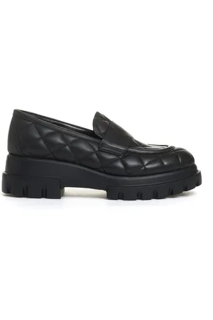 AGL ATTILIO GIUSTI LEOMBRUNI Dames, Schoenen, Zwart, Maat: 39 EU Leer