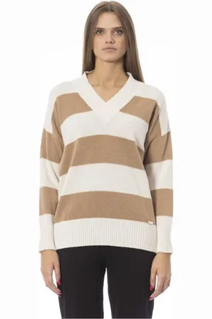BALDININI Dames, Truien, Veelkleurig, Maat: M Wol