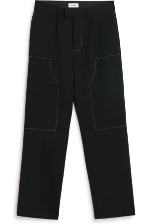 Soulland Dames, Broeken, Zwart, Maat: Xl/2Xl Wol