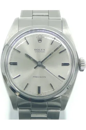 Rolex Heren, Pre-owned, Grijs, Maat: ONE Size