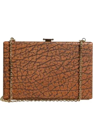 Dolce & Gabbana Dames, Pre-owned, Bruin, Maat: ONE Size Leer