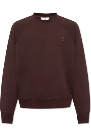 Ami Dames, Sweatshirts & Hoodies, Rood, Maat: XL Katoen