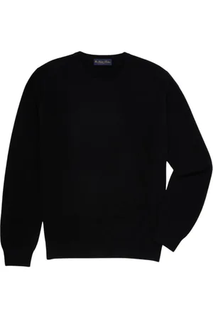 Brooks Brothers Heren, Truien, Zwart, Maat: S Kasjmier
