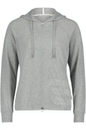 Betty & Co Dames, Sweatshirts & Hoodies, Grijs, Maat: L