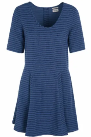 Tommy Hilfiger Dames, Jurken, Blauw, Maat: XS Denim