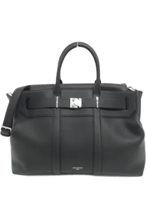 LOUIS VUITTON Dames, Pre-owned, Zwart, Maat: ONE Size Leer