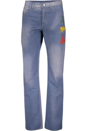 Dior Heren, Jeans, Blauw, Maat: W31 Katoen