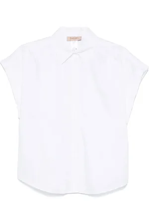 Twin-Set Dames, Blouses & Shirts, Wit, Maat: 2XS