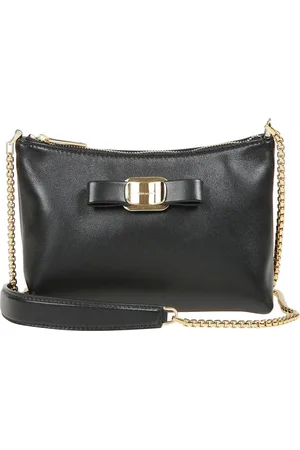 Salvatore Ferragamo Dames, Tassen, Zwart, Maat: ONE Size