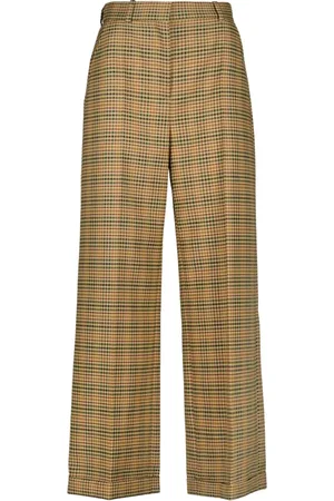 Kenzo Dames, Broeken, Bruin, Maat: XS