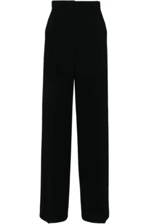 Max Mara Dames, Broeken, Zwart, Maat: XS