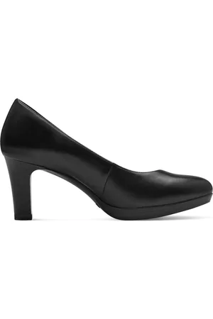 Tamaris Dames, Schoenen, Zwart, Maat: 40 EU Leer