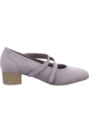 Jana Dames, Schoenen, Grijs, Maat: 38 EU