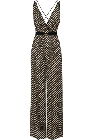Elisabetta Franchi Dames, Jumpsuits & Playsuits, Zwart, Maat: S