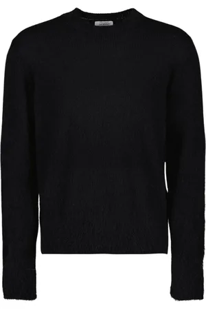 OFF-WHITE Heren, Truien, Zwart, Maat: S Mohair