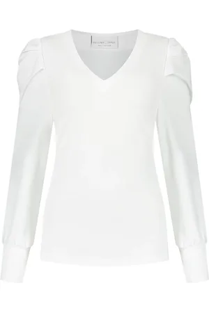 Helena hart Dames, Blouses & Shirts, Wit, Maat: XS