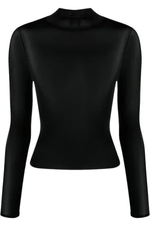 Courrèges Dames, Tops, Zwart, Maat: M