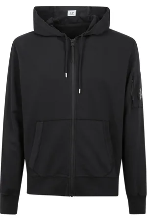 C.P. Company Heren, Sweatshirts & Hoodies, Zwart, Maat: M Katoen