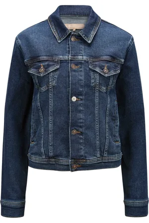 7 for all Mankind Dames, Jassen, Blauw, Maat: M Denim