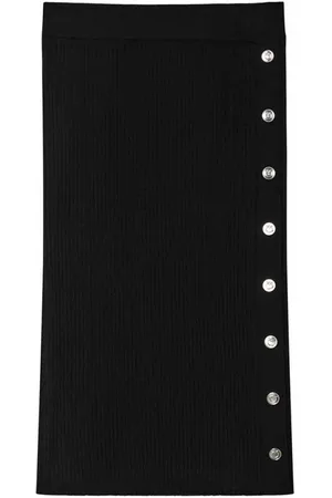 Pinko Dames, Rokken, Zwart, Maat: M Wol