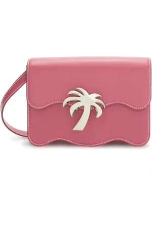 Palm Angels Dames, Tassen, Roze, Maat: ONE Size Leer