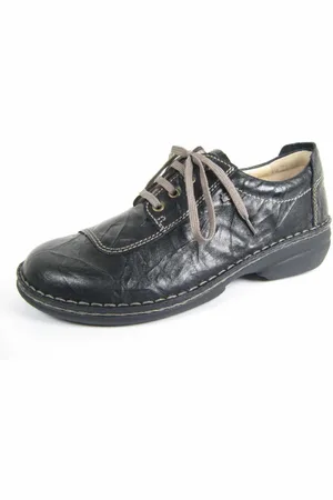 Finn Dames, Schoenen, Zwart, Maat: 38 EU Leer