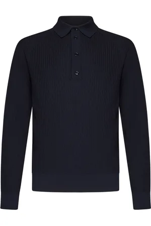 BRIONI Heren, Truien, Blauw, Maat: M Wol