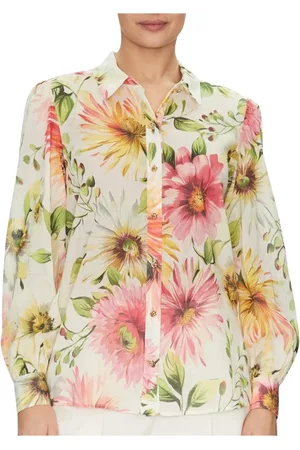 Guess Dames, Blouses & Shirts, Veelkleurig, Maat: M