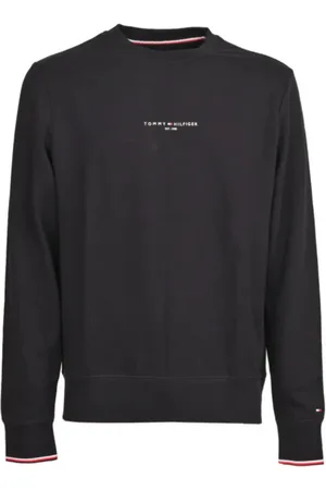 Tommy Hilfiger Heren, Sweatshirts & Hoodies, Zwart, Maat: M