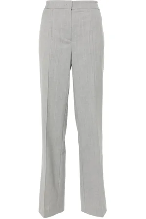 Twin-Set Dames, Broeken, Grijs, Maat: 2XS