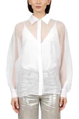 Max Mara Dames, Blouses & Shirts, Wit, Maat: XS