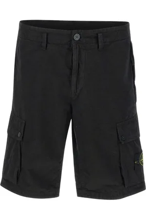 Stone Island Heren, Korte broeken, Zwart, Maat: W36 Katoen