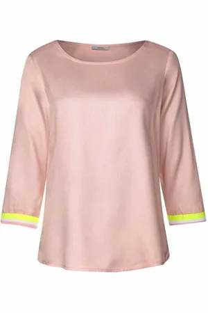 CECIL Dames, Blouses & Shirts, Roze, Maat: 2XL