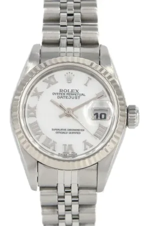 Rolex Dames, Pre-owned, Grijs, Maat: ONE Size